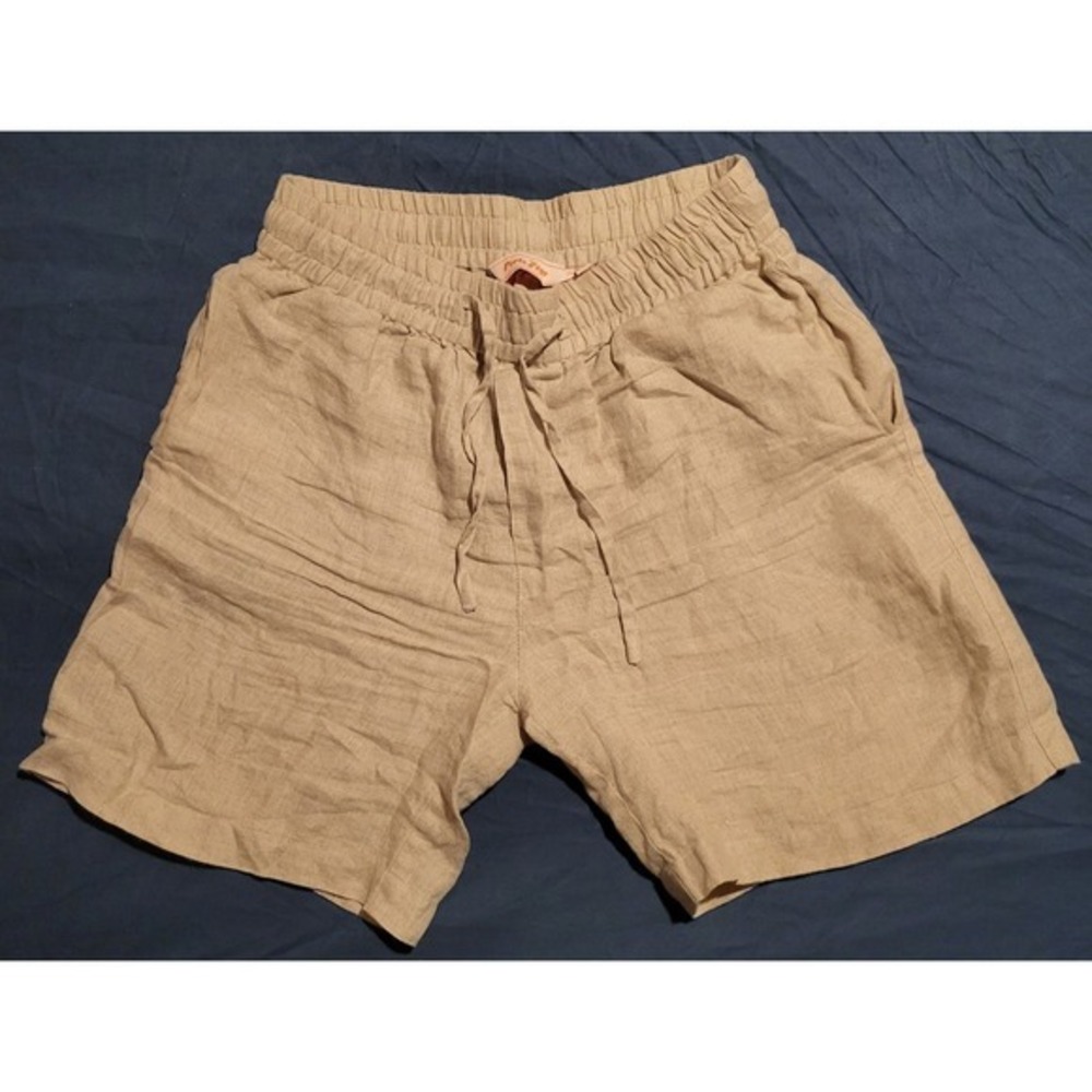 Perte D'ego Lounge Shorts Size Medium Beige